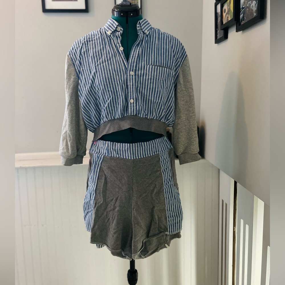 Custom upcycled lounge set